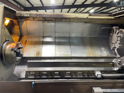 41” SWING – 126” CC DAEWOO CNC LATHE, YEAR 2004