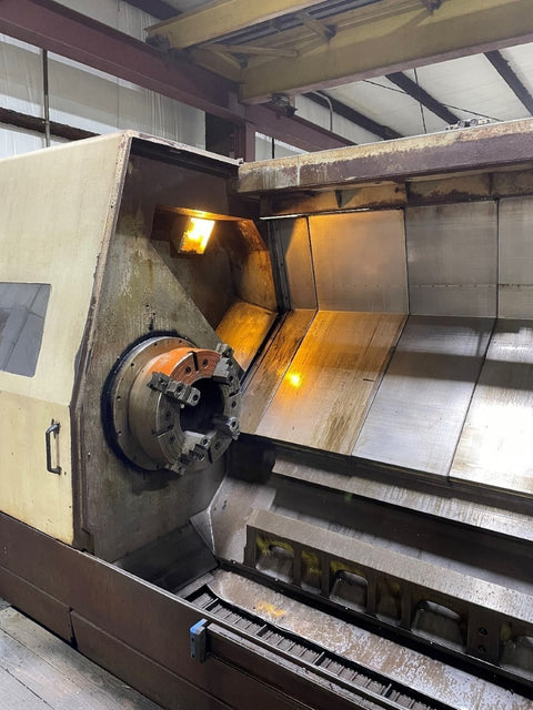 41” SWING – 126” CC DAEWOO CNC LATHE, YEAR 2004
