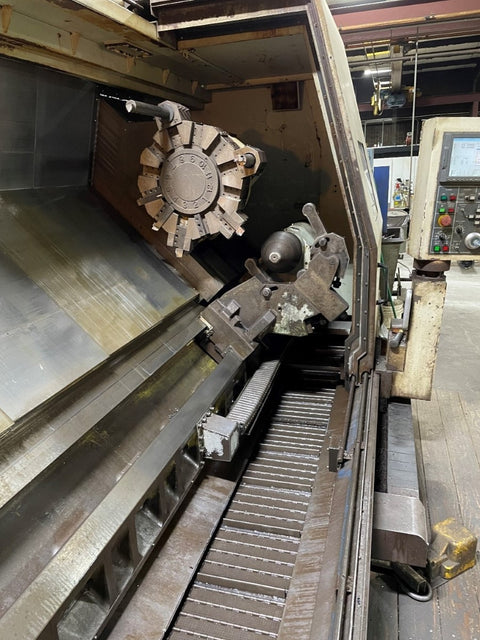 41” SWING – 126” CC DAEWOO CNC LATHE, YEAR 2004