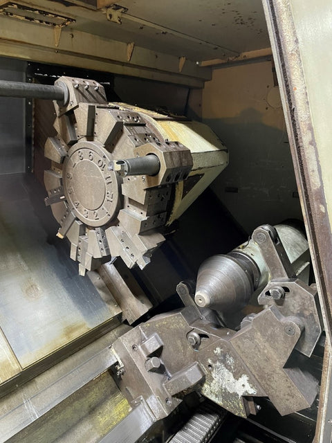 41” SWING – 126” CC DAEWOO CNC LATHE, YEAR 2004